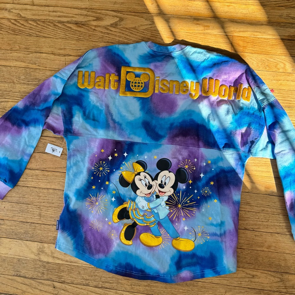 Walt Disney World 50th anniversary spirit jersey Tye dye